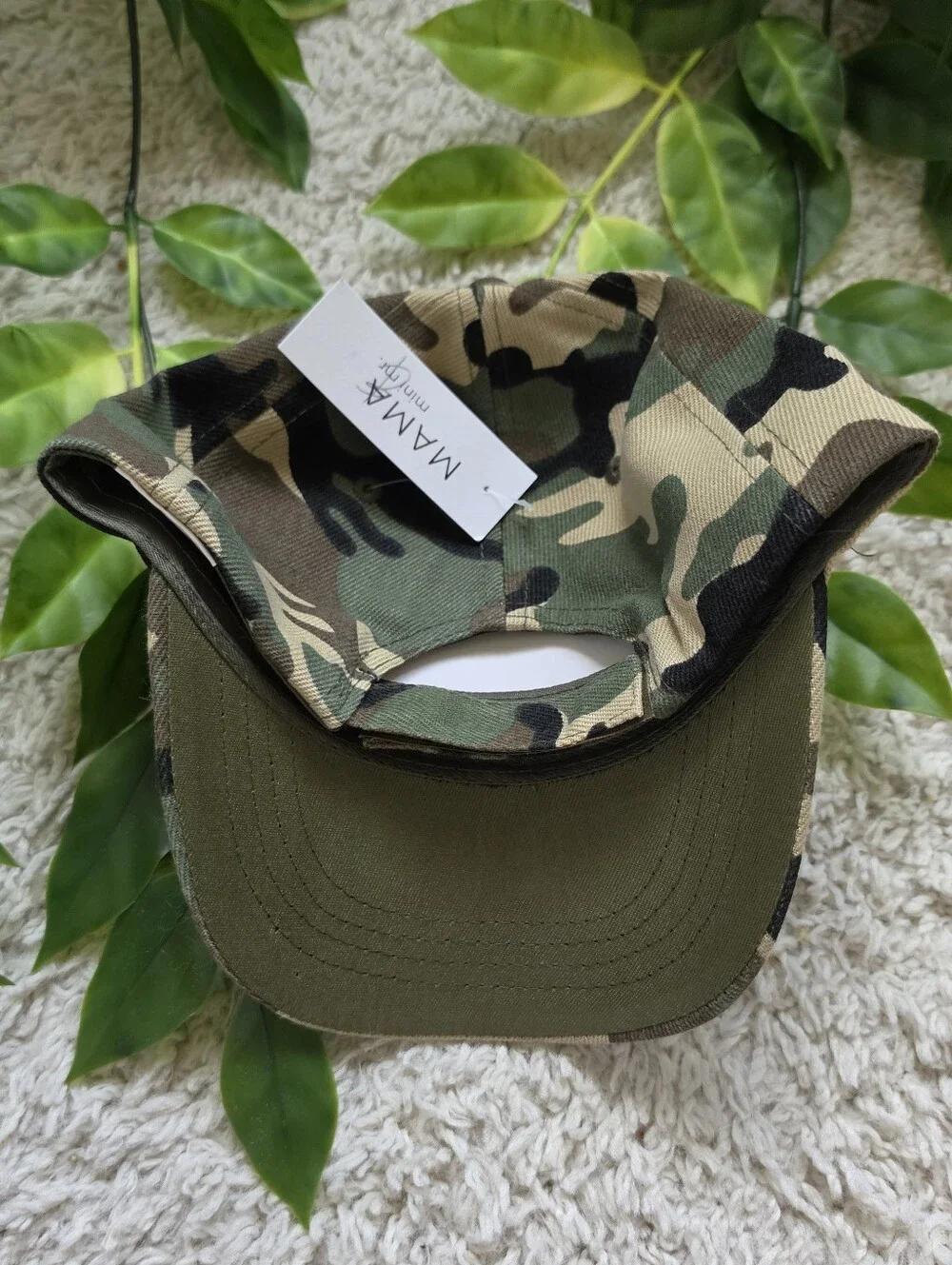 Toddler Boy/Youth Green Camo Hat